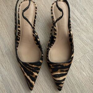 Steve Madden Women's Animal Print Slingback Heels